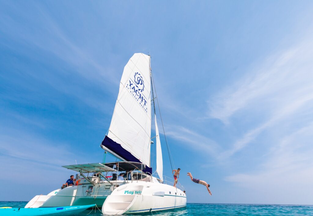 Kahung Beach (Coral Island) & Sunset Promthep Cape by Sailing Yacht - Nikorn Marine