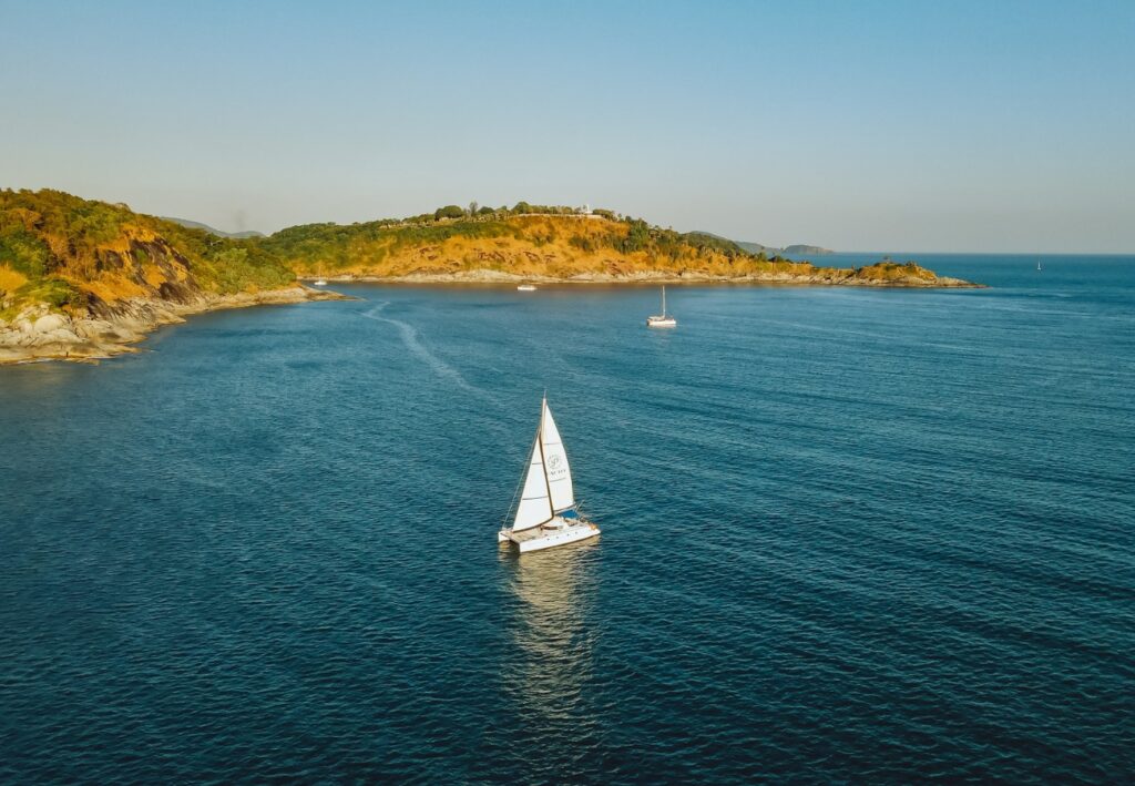 Racha & Kahung Beach (Coral Island) by Sailing Yacht Catamaran - Nikorn Marine