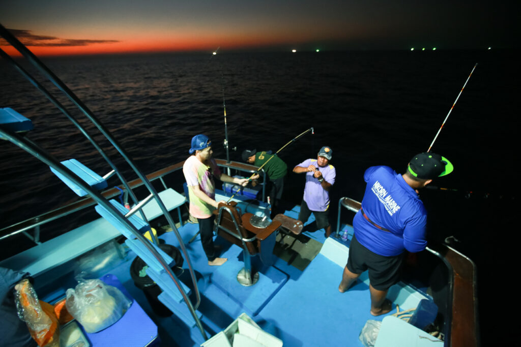 Night Fishing - Coral Island (Squid Fishing) - Nikorn Marine
