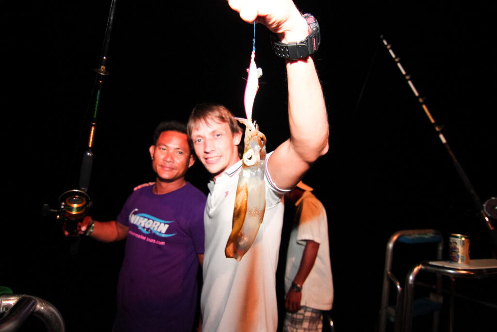Night Fishing - Coral Island (Squid Fishing) - Nikorn Marine