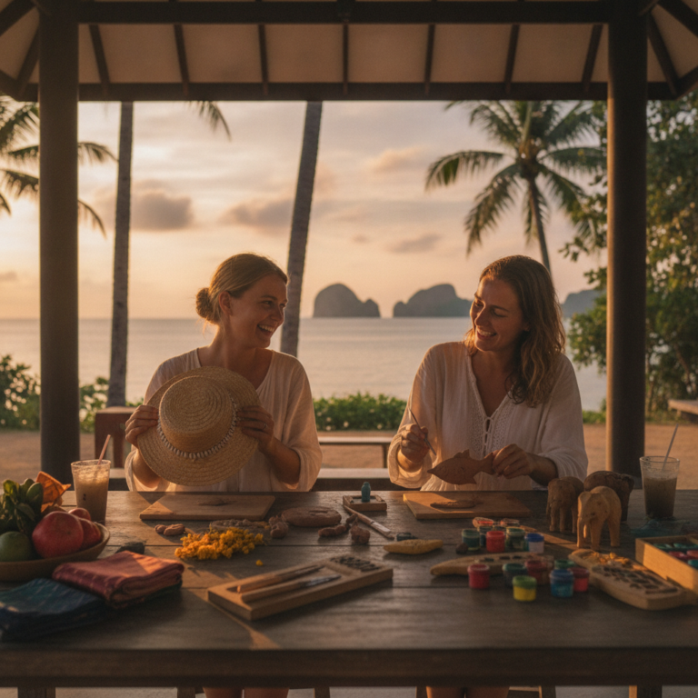 Craft Your Phuket Memories: A Guide to Creative Workshops
